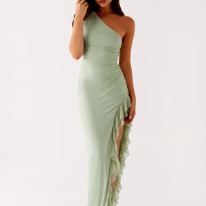Clarence Maxi Dress - Sage