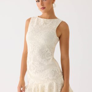 Adoria Mini Dress - Ivory