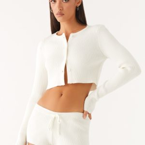 Adria Mini Shorts - Ivory
