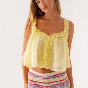 Aimee Top - Yellow