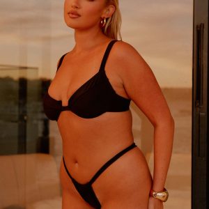 Airlie Balconette Bikini Top - Black