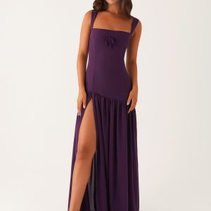 Alberta Maxi Dress - Mulberry