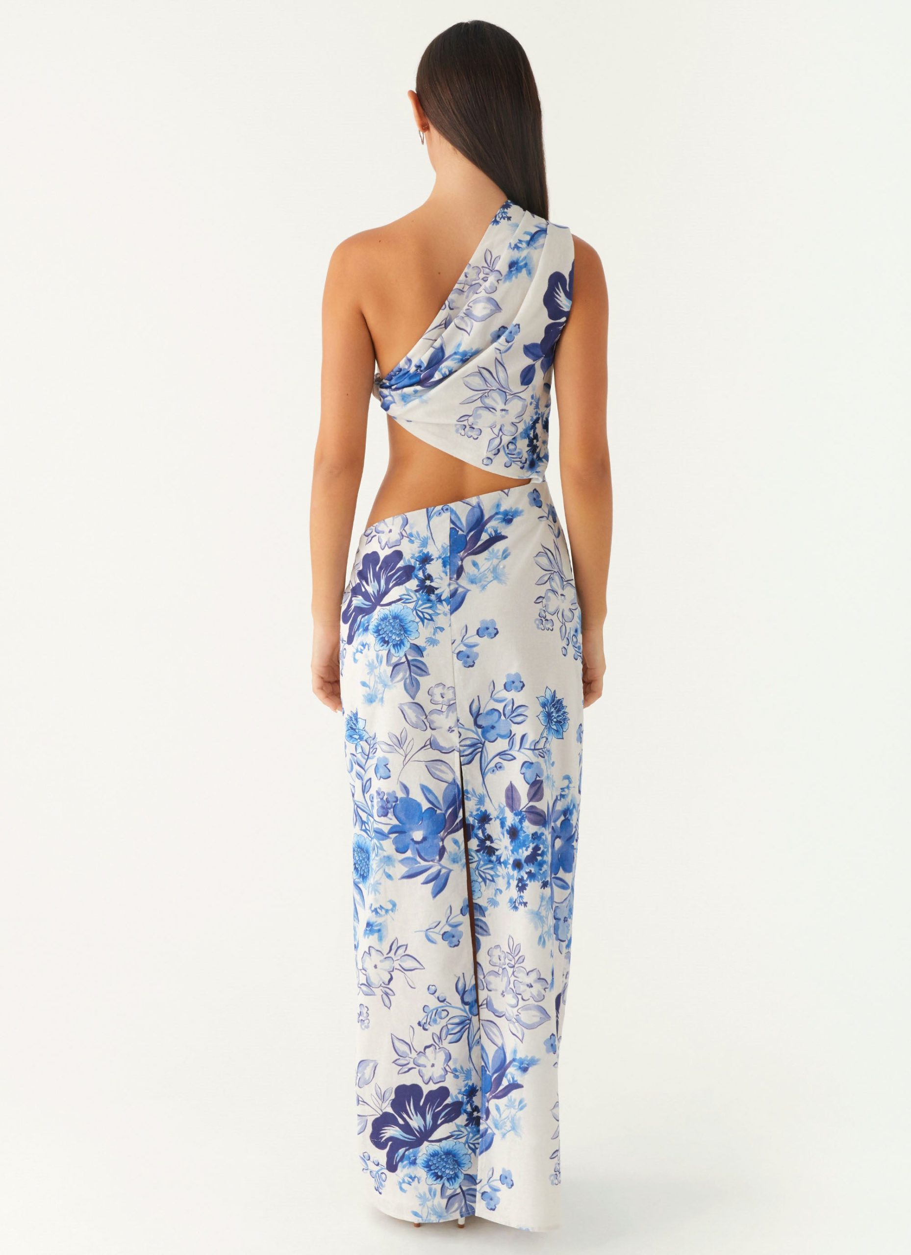 All Summer Long Maxi Dress - Serene Sky Floral - Image 2