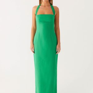 Allyse Cotton Maxi Dress - Cactus