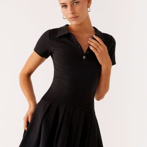 Alondra Mini Dress - Black