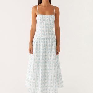 Amelie Midi Dress - Sweet Daydream Print