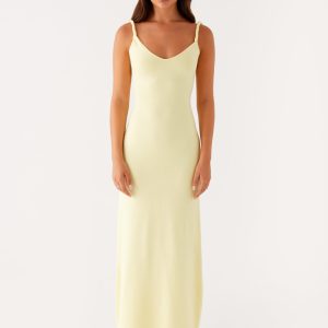 Anastasia Maxi Dress - Yellow
