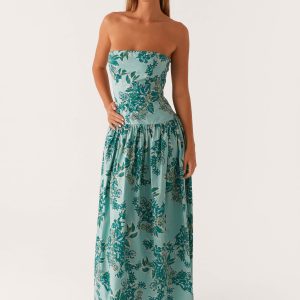 Andorra Maxi Dress - Cloud Nine Floral