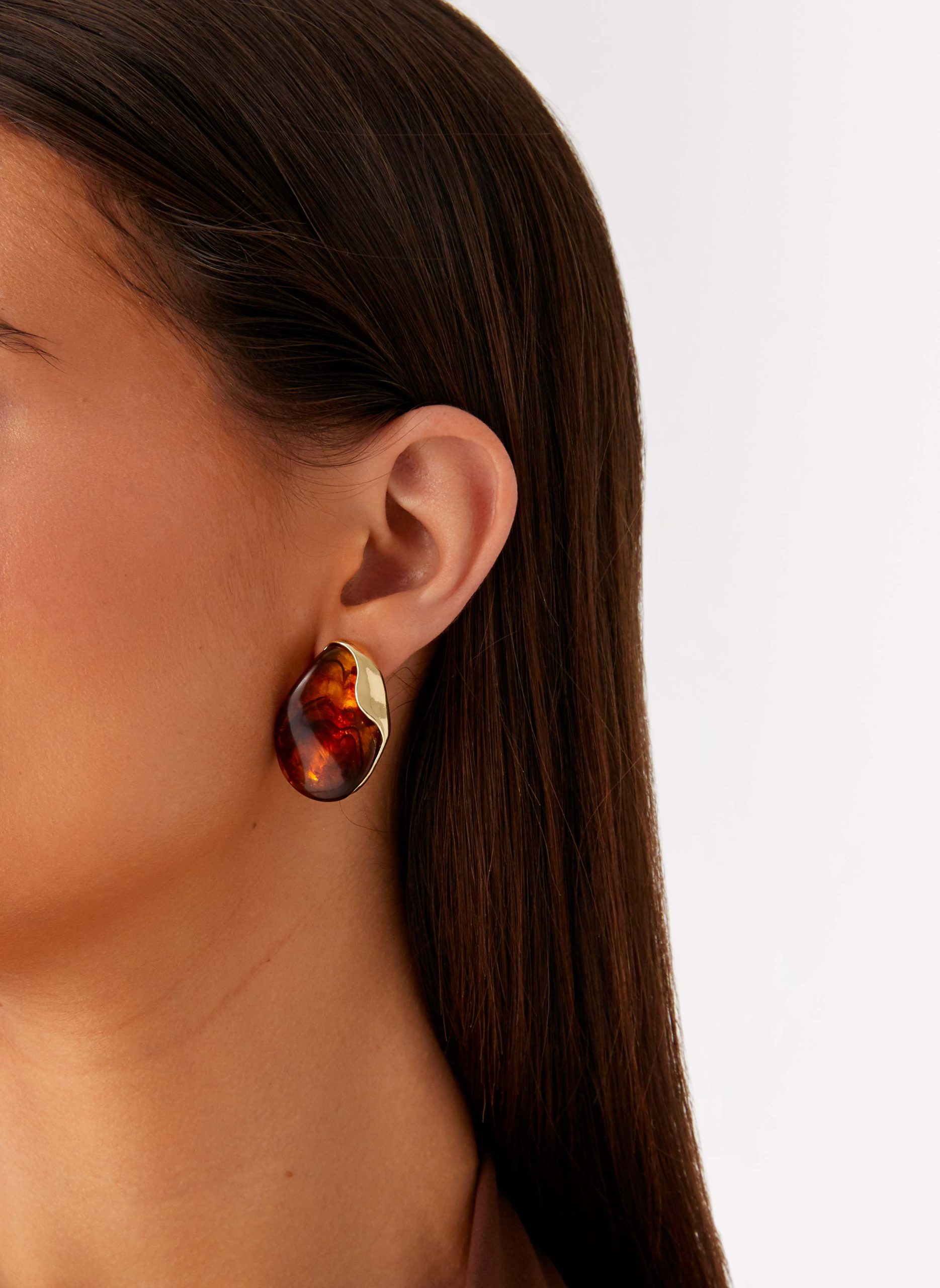 Andra Earrings - Tort - Image 3