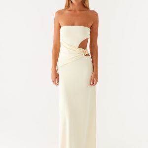 Anetta Maxi Dress - Yellow
