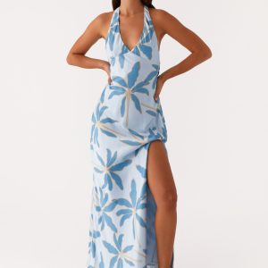 Angie Maxi Dress - Opulent Blue