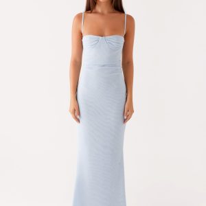 Anna Sophia Maxi Dress - Blue