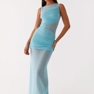Apollo Maxi Dress - Aqua