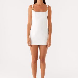 Aretha Mini Dress - White