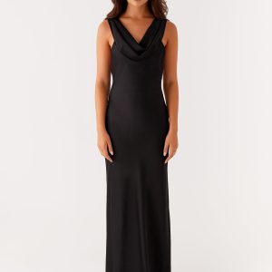 Arya Maxi Dress - Black