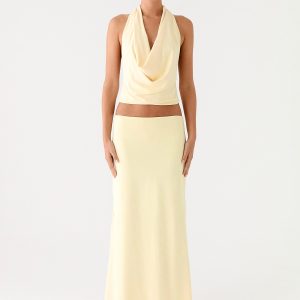 Ashi Maxi Skirt - Yellow