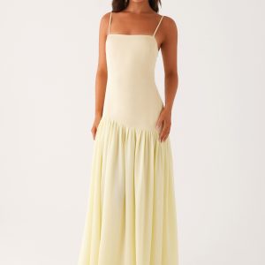 Asteria Maxi Dress - Yellow