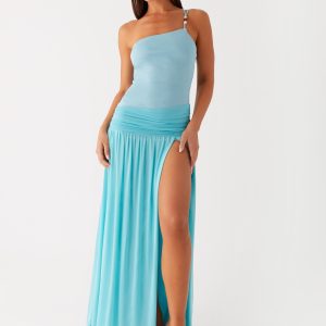 Aurelia Maxi Dress - Aqua