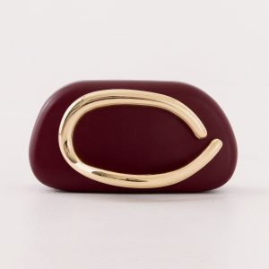 Avenna Clutch Bag - Maroon