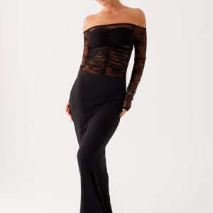 Avi Maxi Dress - Black