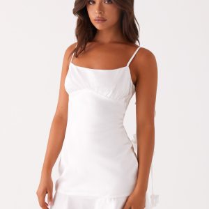 Beau Mini Dress - Ivory