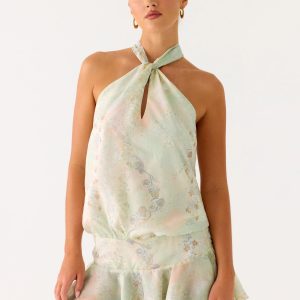 Beginning Mini Dress - Mystic Paisley