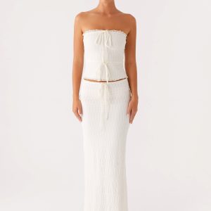 Blakely Maxi Skirt - Ivory