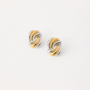 Blur Earrings - Gold/Silver