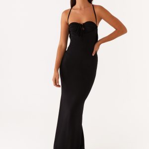 Bombshell Maxi Dress - Black
