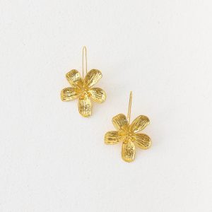 Botanica Drop Earrings - Gold