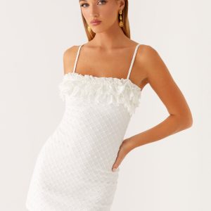 Bowden Mini Dress - Ivory