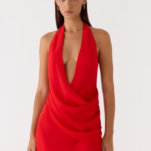 Calanbra Mini Dress - Red