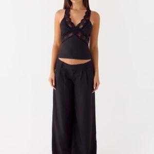 Calandra Top - Black