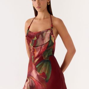Camilla Cowl Mini Dress - Cuba Cuba
