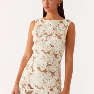 Candace Mini Dress - Yellow