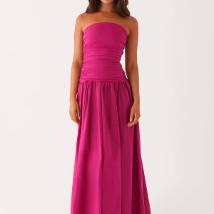 Carmel Maxi Dress - Fuchsia