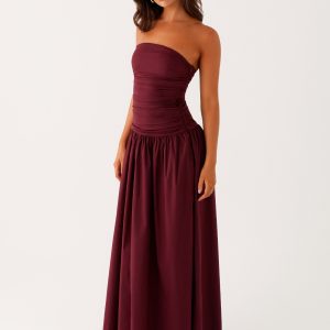 Carmel Maxi Dress - Mulberry