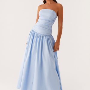 Carmel Maxi Dress - Blue