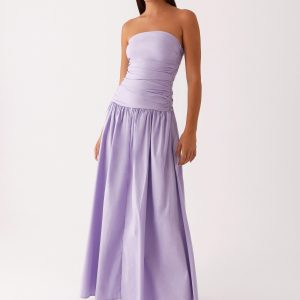 Carmel Maxi Dress - Lavender
