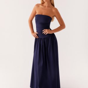 Carmel Maxi Dress - Navy