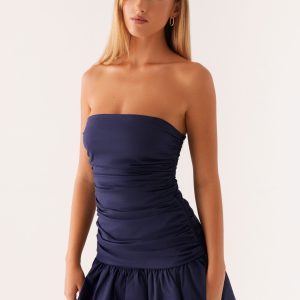 Carmel Mini Dress - Navy
