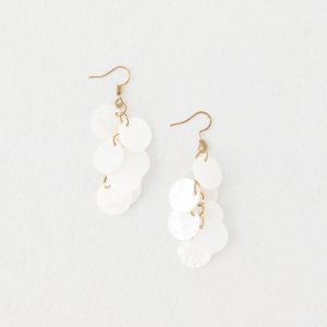 Cascade Earrings - Ivory