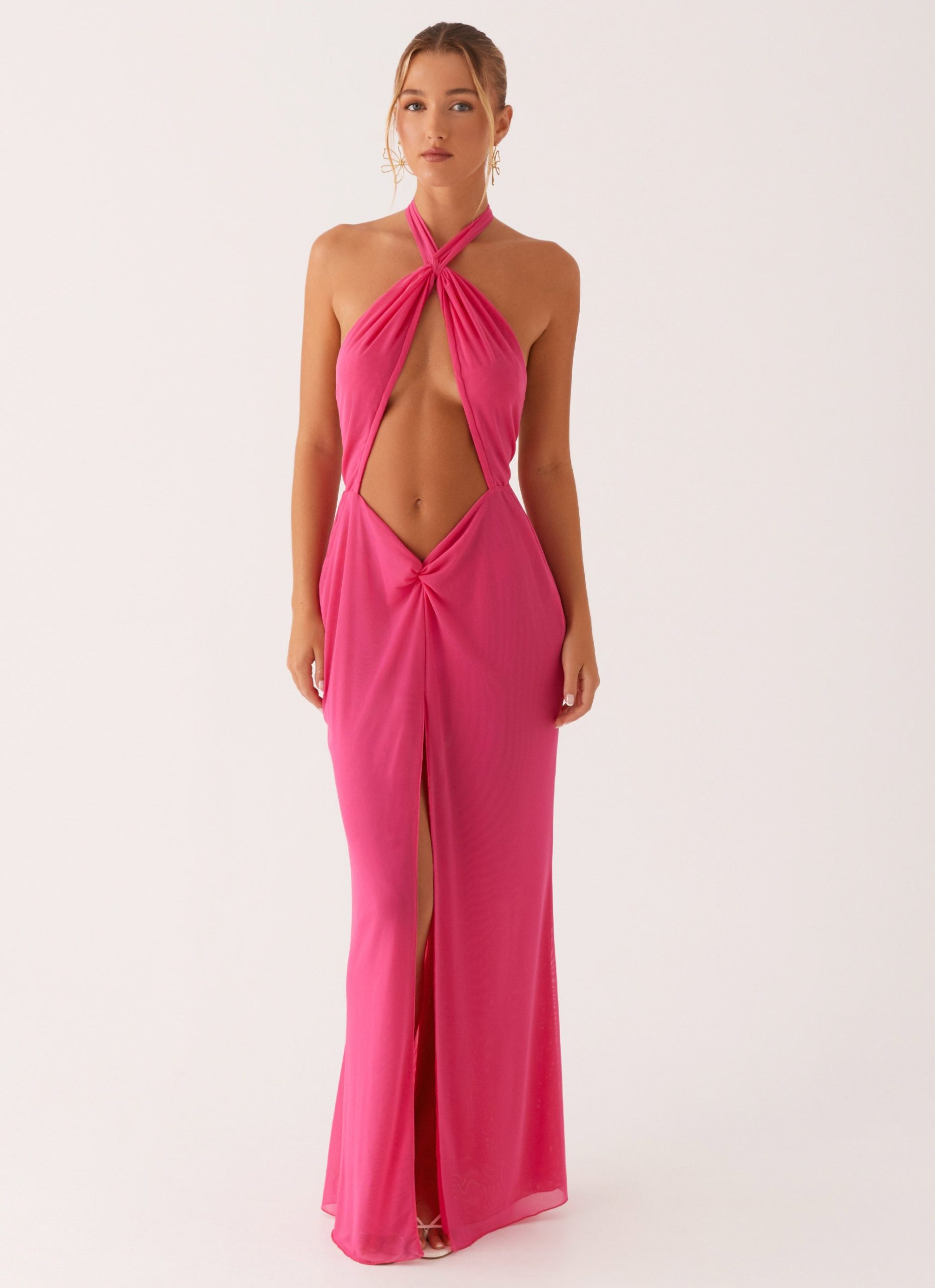 Centre Stage Maxi Dress - Pink - Image 3