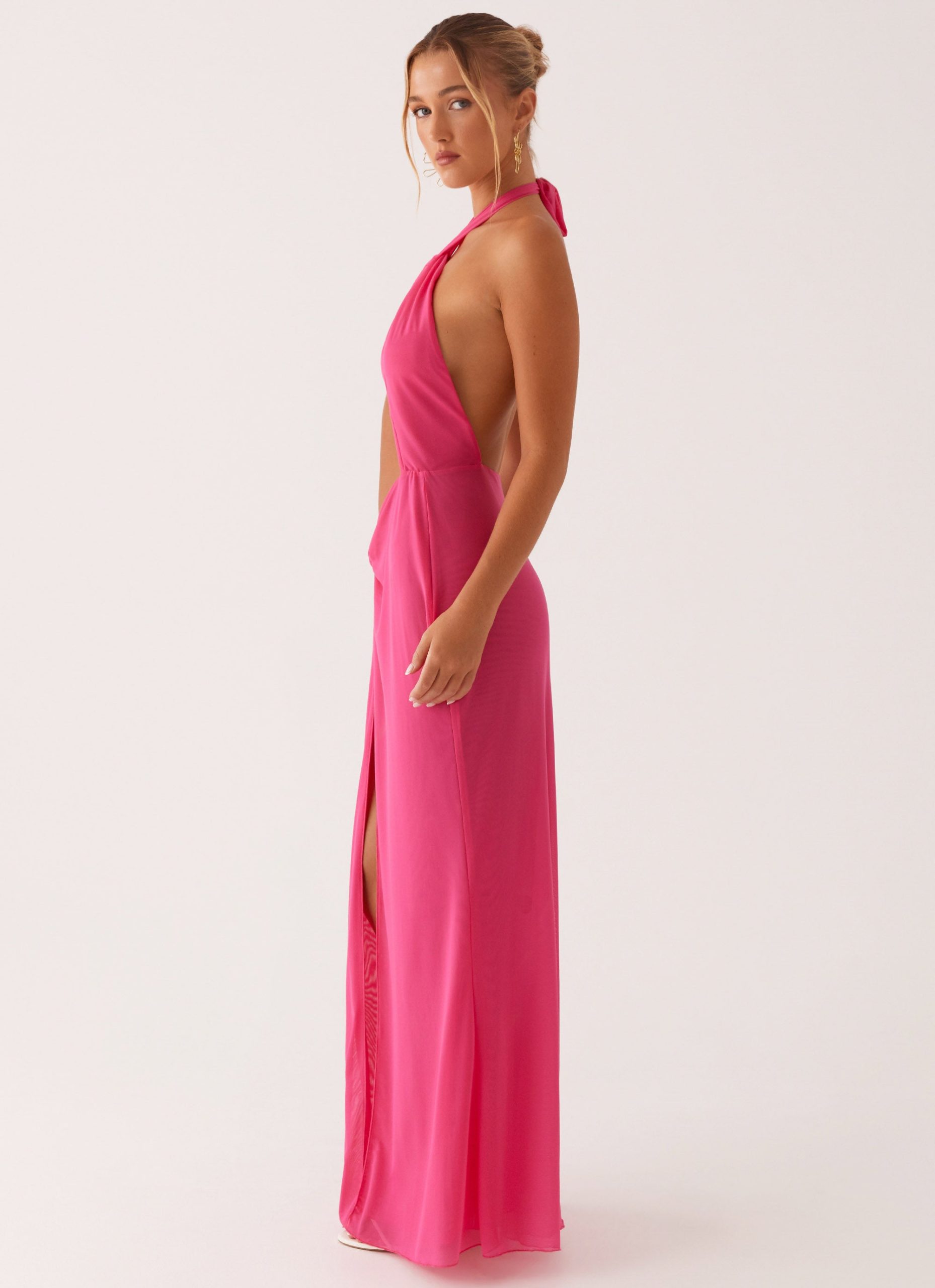 Centre Stage Maxi Dress - Pink - Image 4