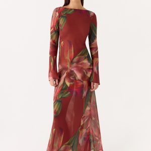 Charmayne Chiffon Maxi Dress - Cuba Cuba