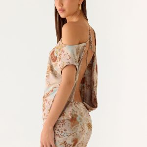 Cinema Mini Dress - Desert Blur