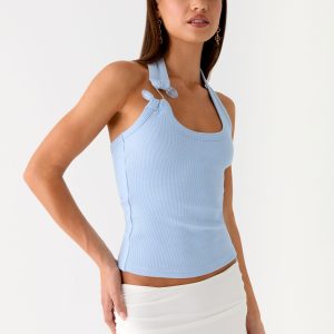 Cladena Top - Blue