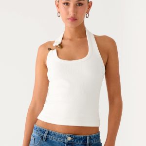 Cladena Top - White