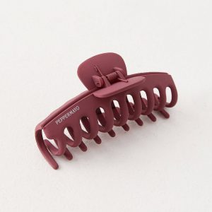 Peppermayo Claw Clip - Maroon