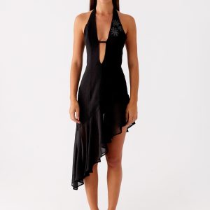 Clean Slate Midi Dress - Black